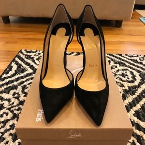 Christian Louboutin Iriza 100 blk sz 39 NEW